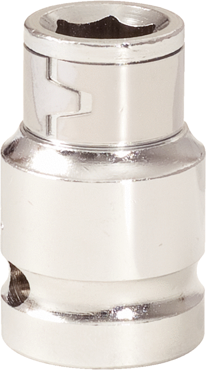 KS Tools 1/2" Bit-Adapter-Stecknuss, für Bits 5/16" mit Spannring
