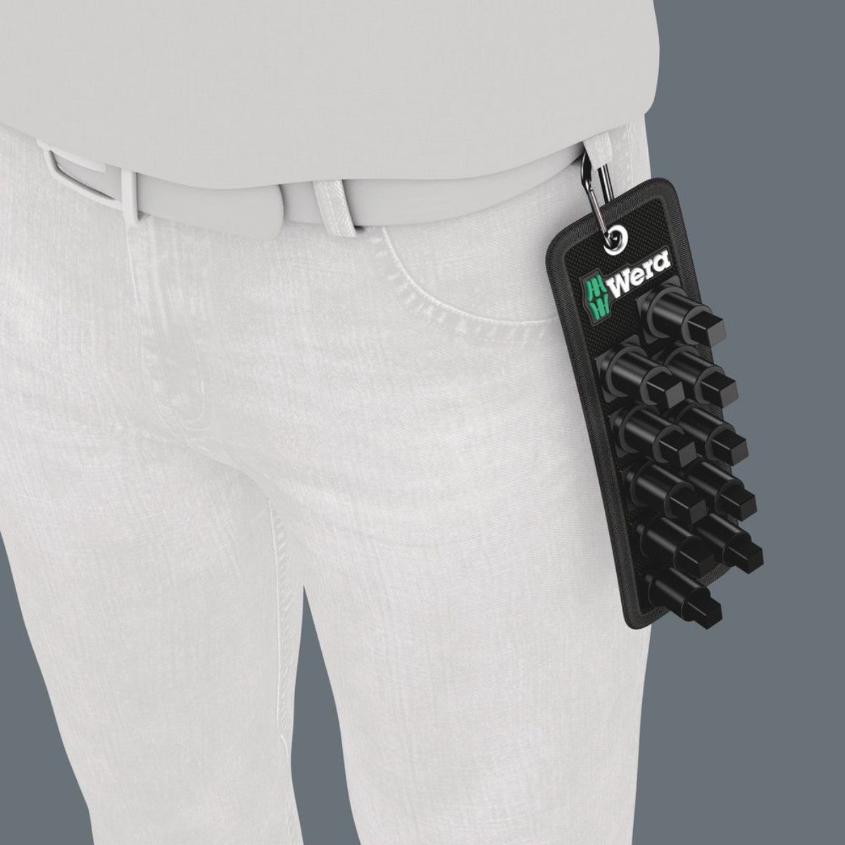 Wera Belt B VDE (Textilgurt), 10-teilig, unbestückt, 71 x 209 mm