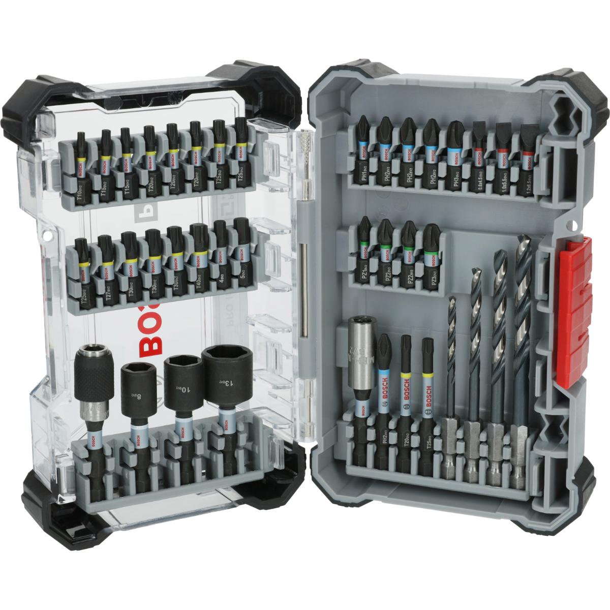 Bosch PRO Impact Schrauberbits und Metallbohrer Mixed, 40-teiliges Set