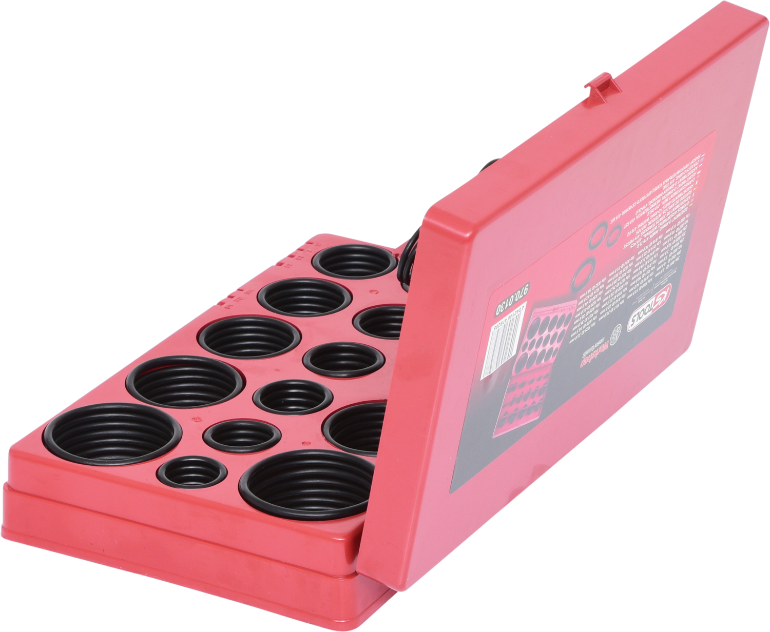 KS Tools Sortiment O-Ringe,Innen Ø 3-50mm-R01-R32, 419-tlg