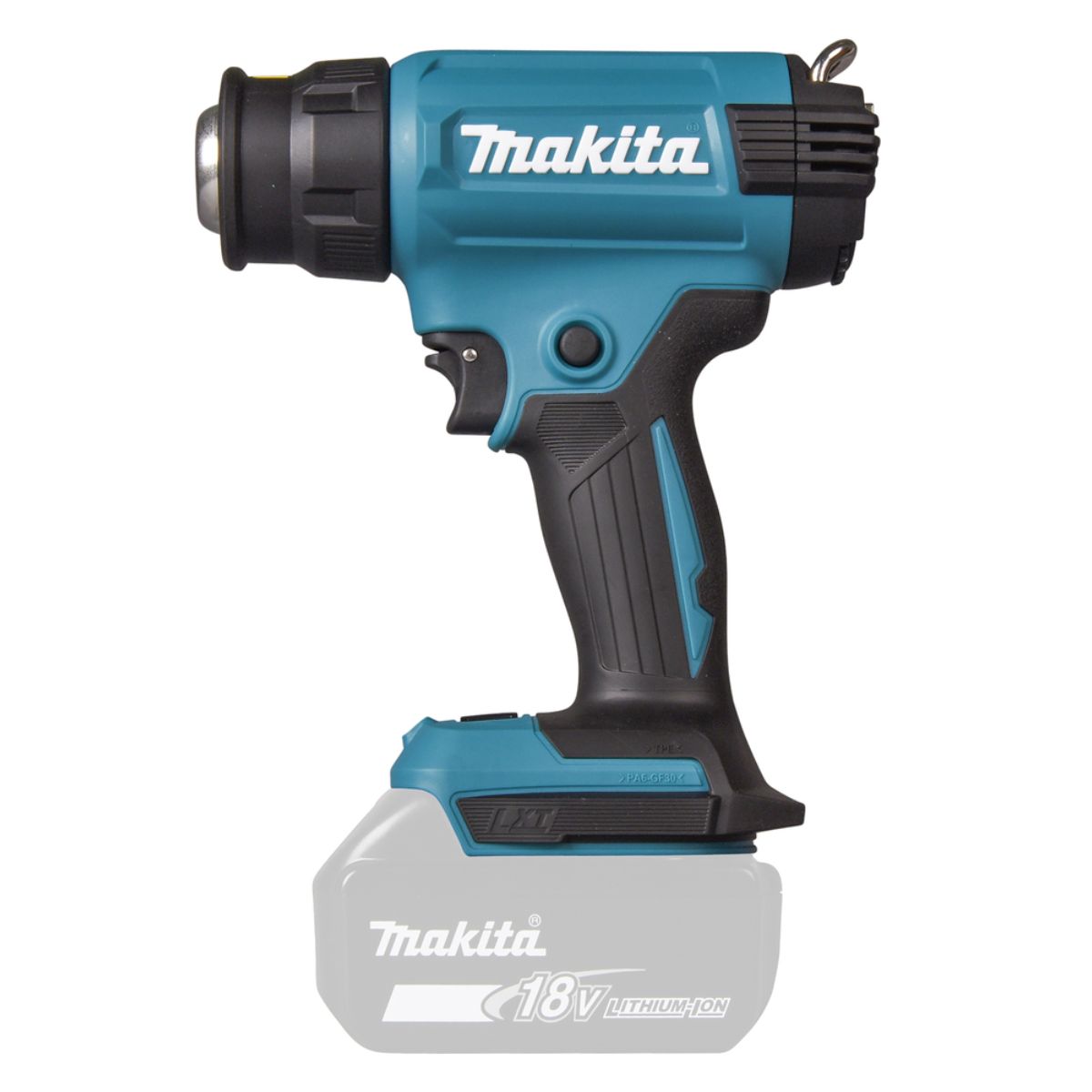 Makita Akku-Heissluftgebläse 18V (ohne Akku, ohne Ladegerät) im Transportkoffer DHG181ZK