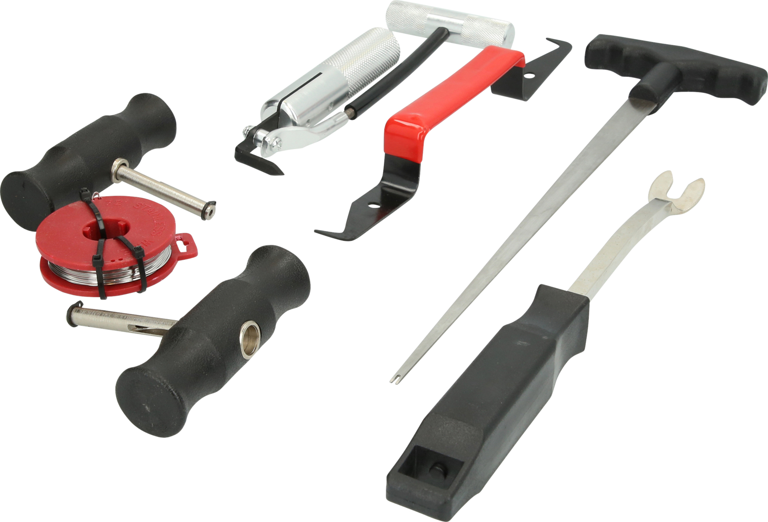 Brilliant Tools Windschutzscheiben-Ausbau-Satz, 7-tlg - BT681100