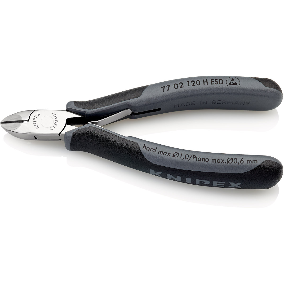 KNIPEX Hartmetall-Elektronik-Seitenschn. ESD