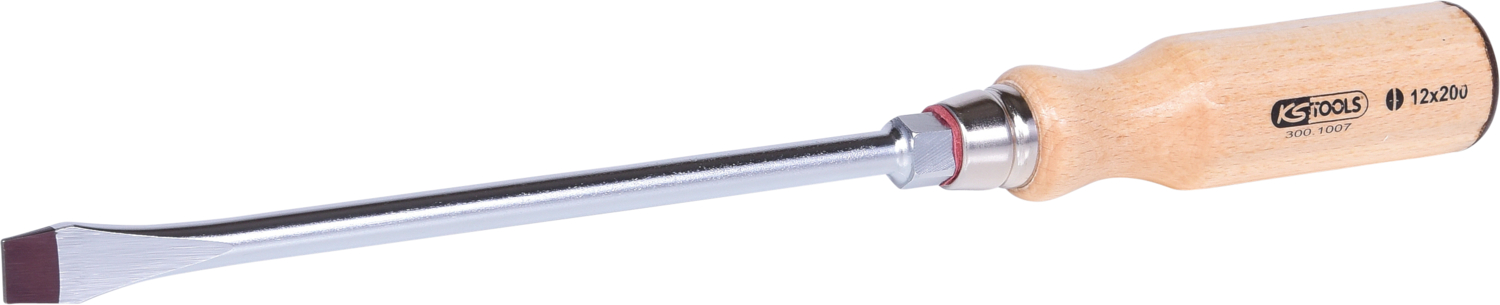 KS Tools ERGOTORQUE WOOD Schlitz-Schraubendreher