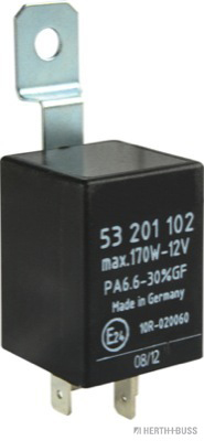 HERTH&BUSS Blinkgeber, 12 V, 4 pins, elektronisch