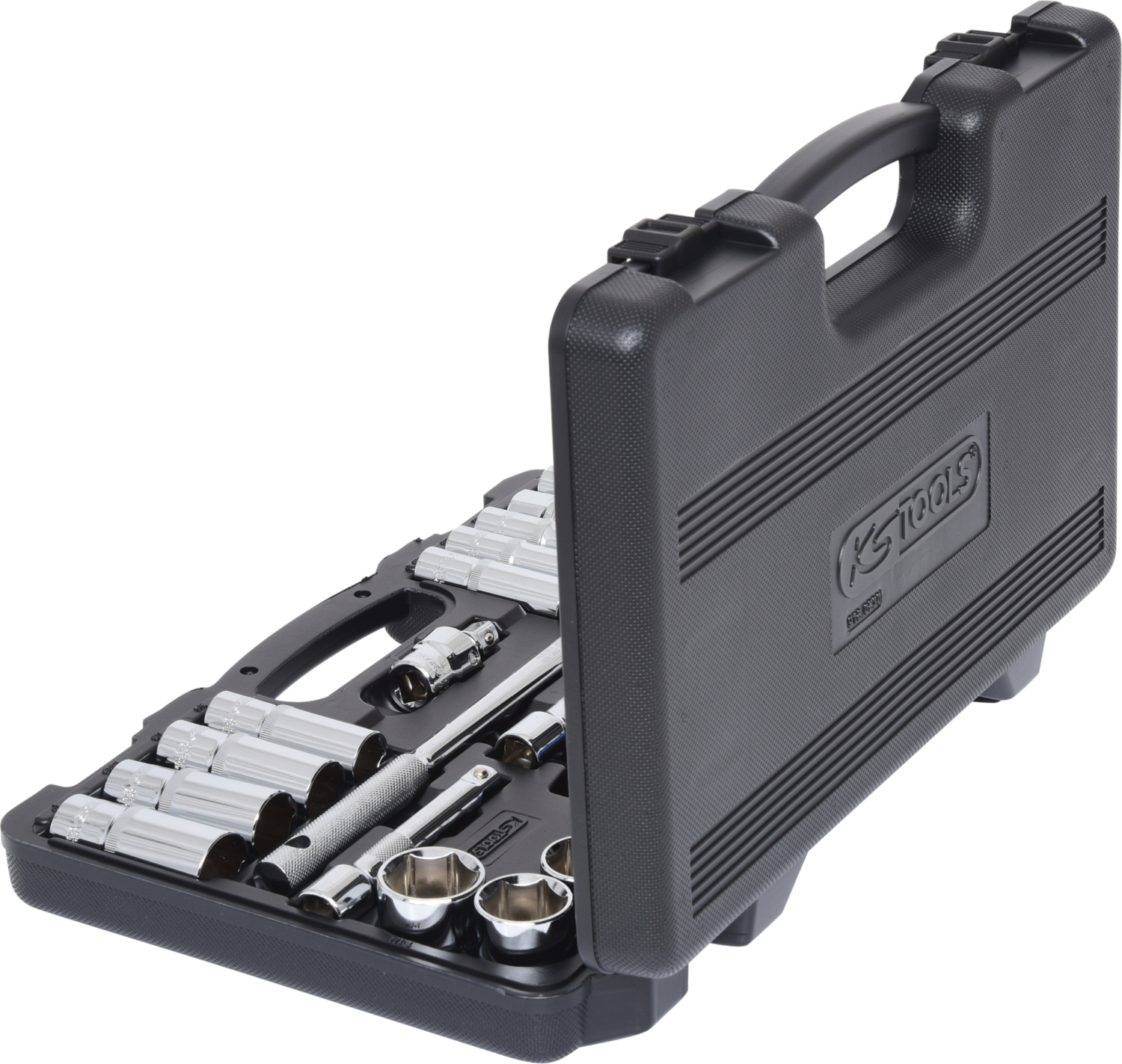KS Tools 1/2" CHROMEplus Steckschlüssel-Satz, 30-tlg