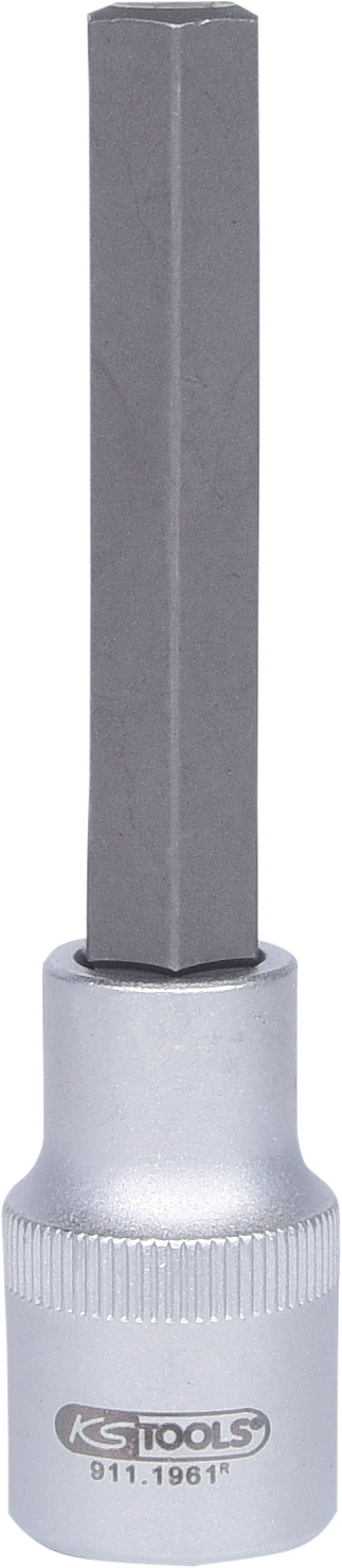 KS Tools 1/2" Bit-Stecknuss Innensechskant, lang