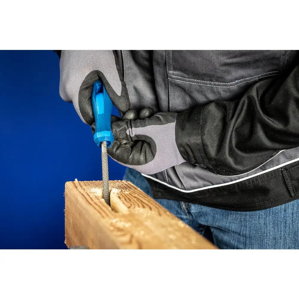 PFERD TOOLS Holzraspel mit Heft Rund Hieb 2 universell zum Schruppen und Schlichten