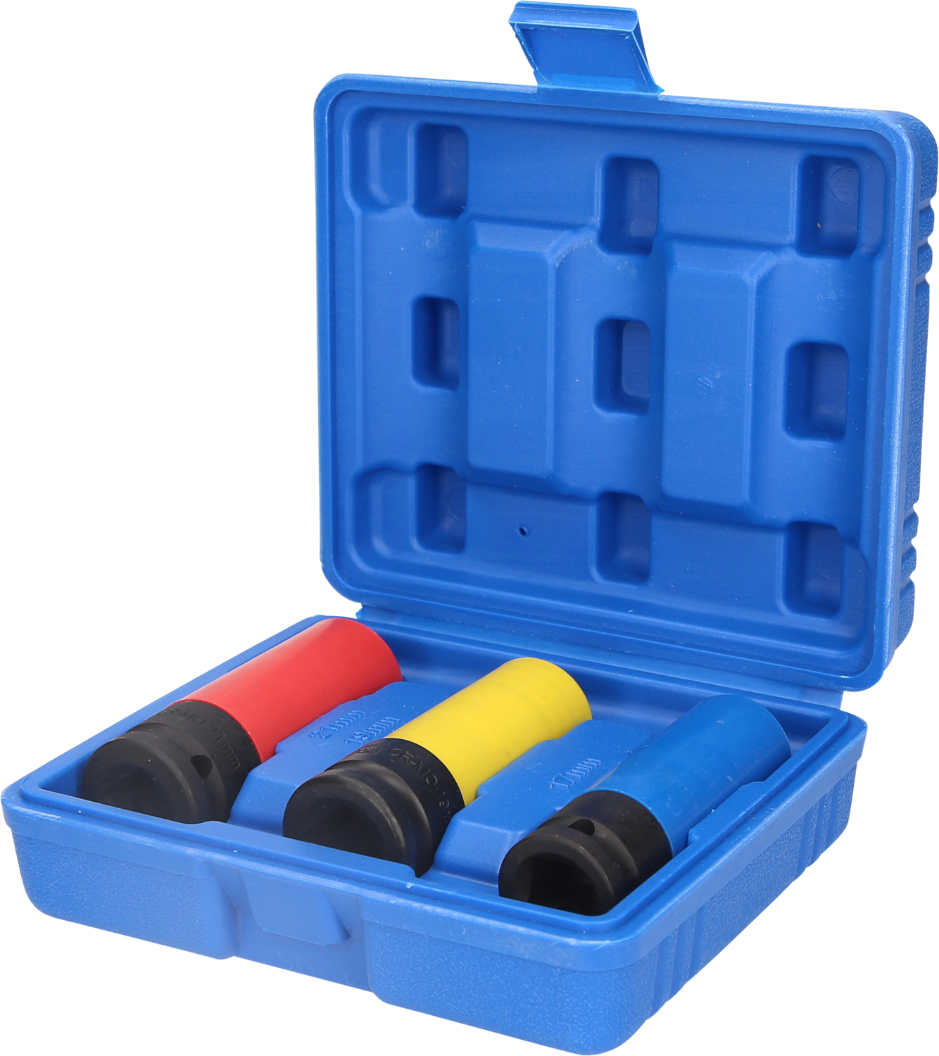 Brilliant Tools 1/2" Alu-Felgen-Kraft-Stecknuss-Satz, 17 / 19 / 21 mm, 3-tlg - BT691005