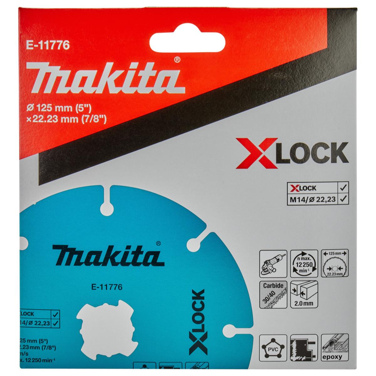 Makita Trennscheibe X-LOCK Ø 125 mm - 2,0 mm - Universal - E-11776