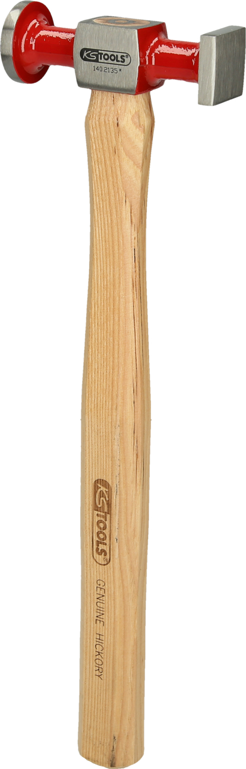 KS Tools Karosserie-Standard-Hammer, rund-eckig-gewölbt, 325mm