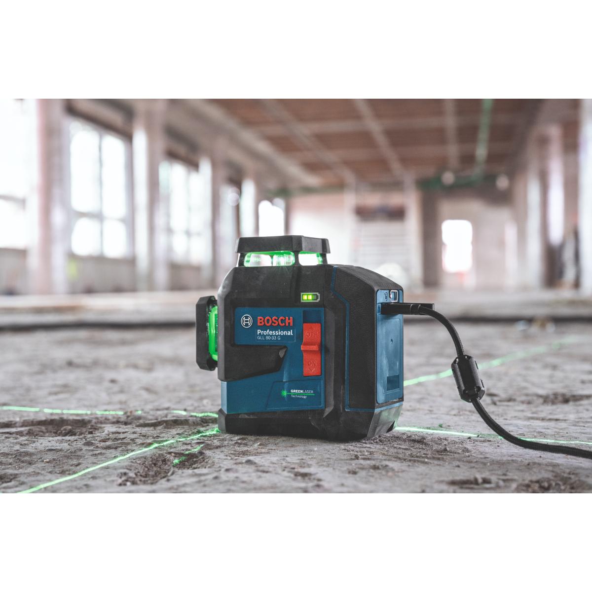 Bosch Linienlaser GLL 80-33 G,Tasche