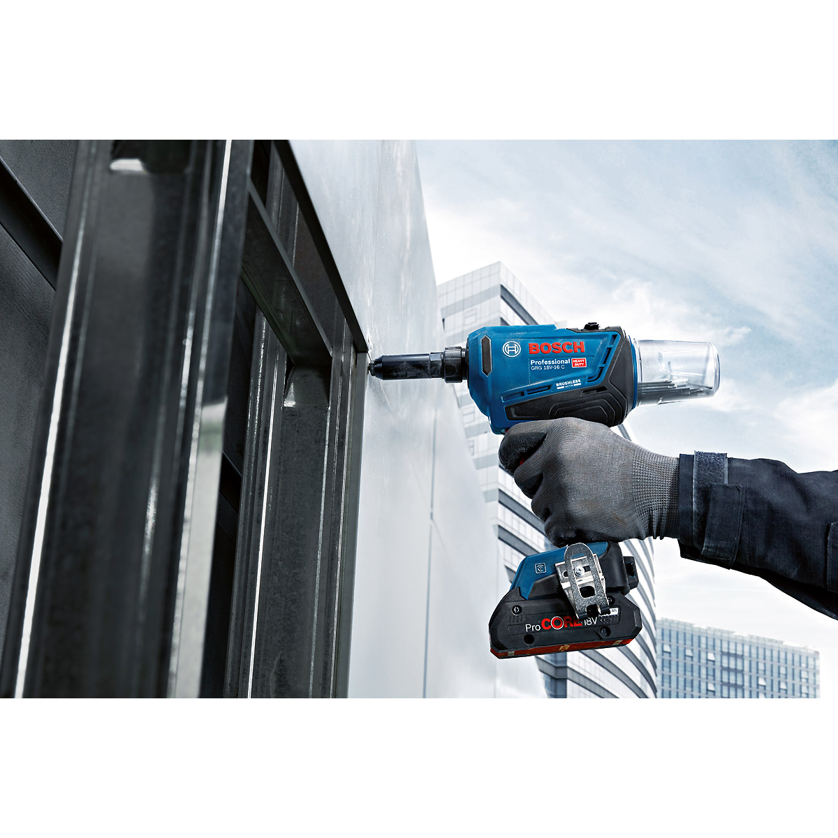 Bosch Akku-Nietpistole GRG 18V-16 C solo
