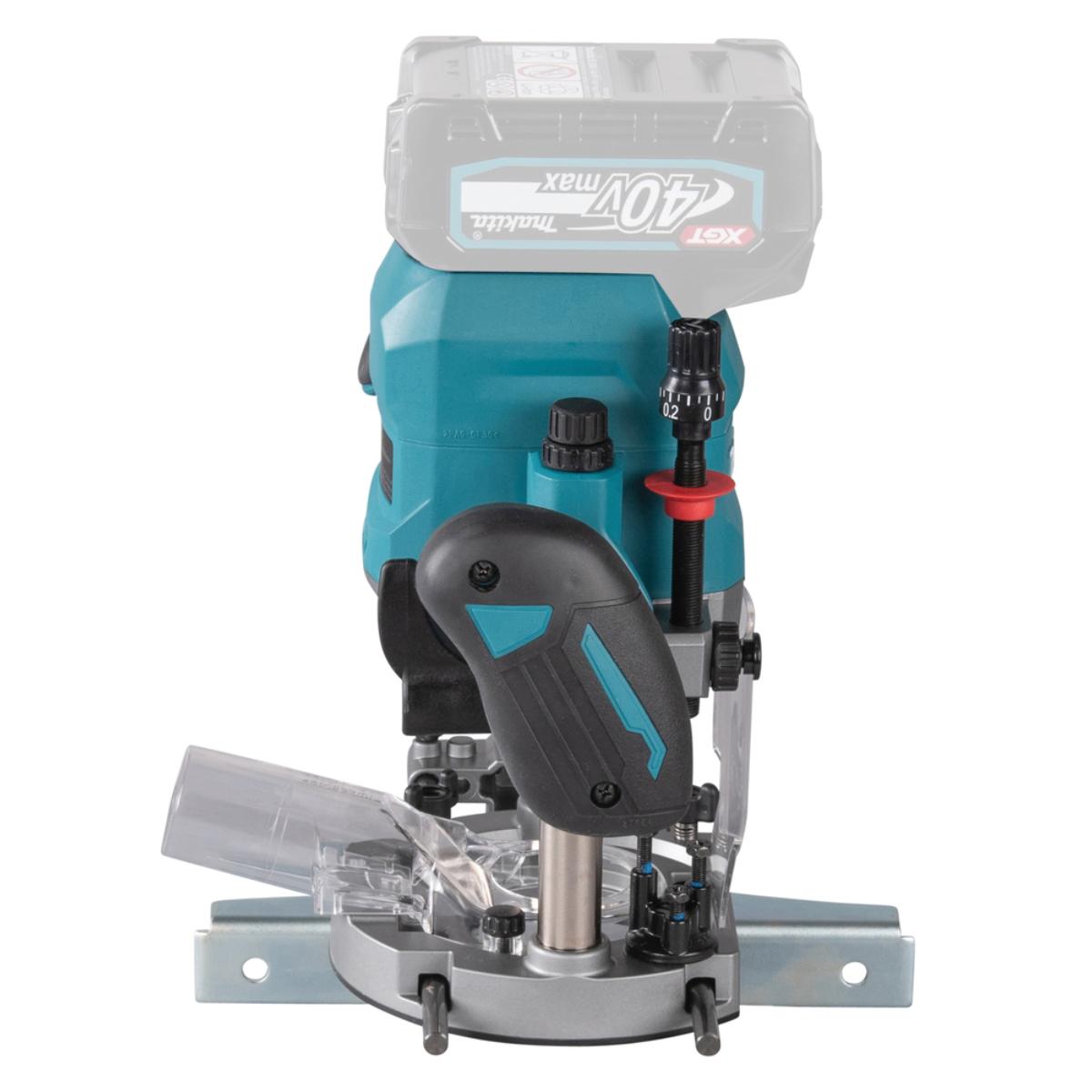 Makita Akku-Oberfräse XGT - 40V max. 12 mm - 8.000-25.000 U/min - RP001GZ