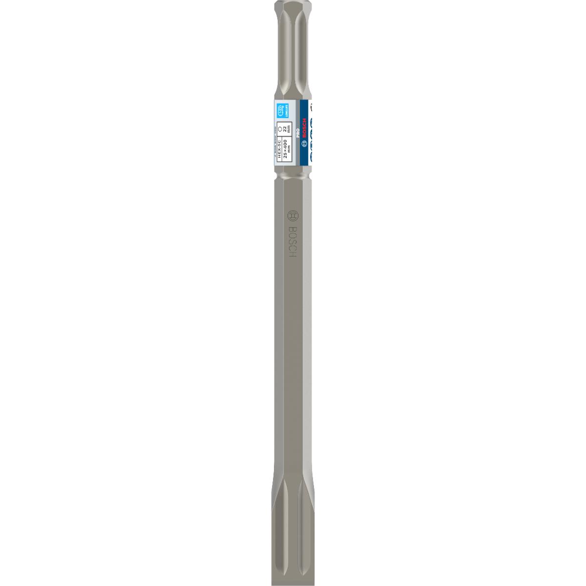 Bosch PRO Flachmeißel mit 22-mm-Sechskantaufnahme, 400 x 30 mm