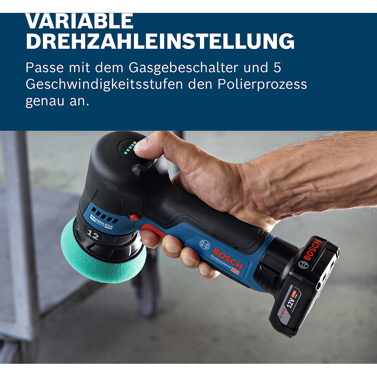 Bosch Akku-Polierer GPX 12V-77