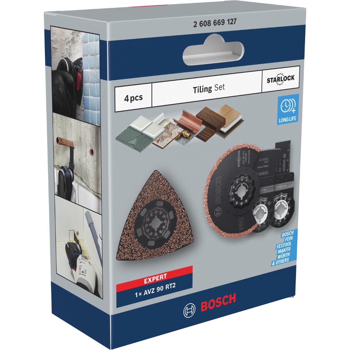 Bosch Fliesen 4-teiliges Set