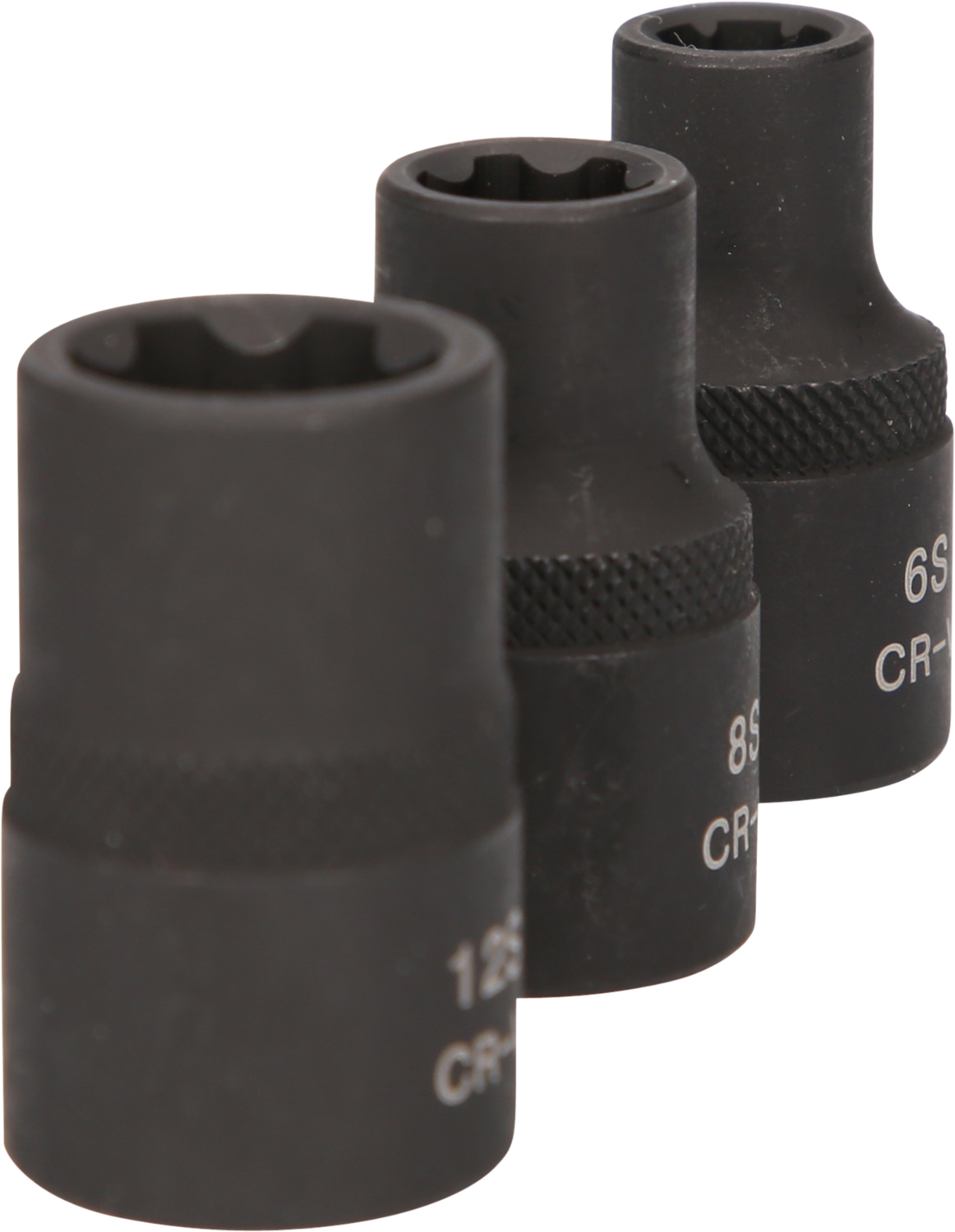 KS Tools 1/2" RIBE®-Kraft-Stecknuss-Satz, kurz, 3-tlg