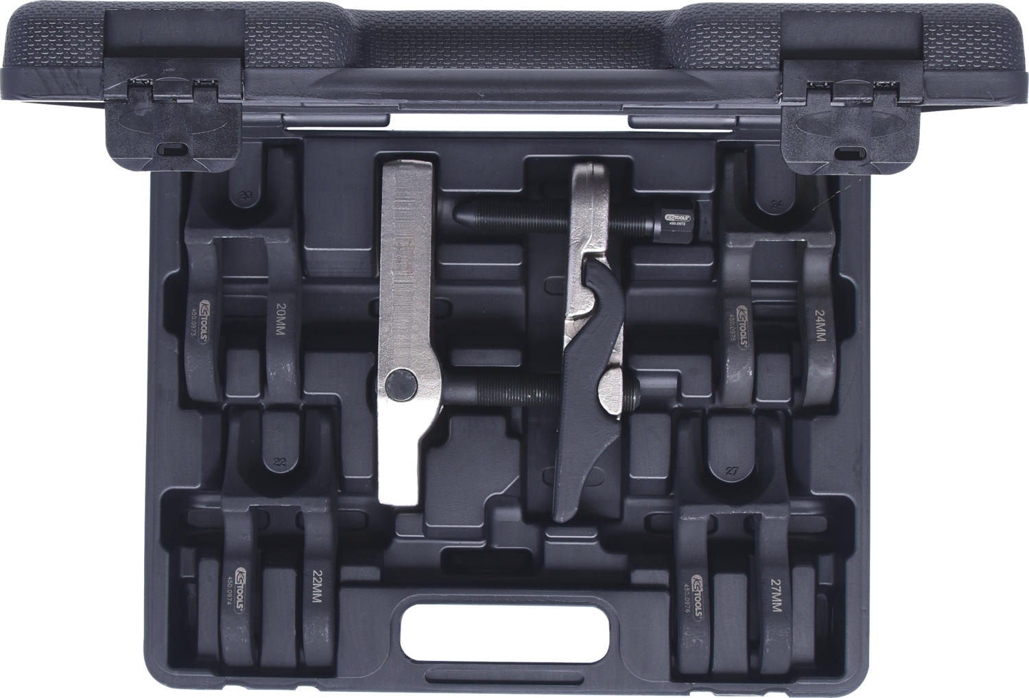 KS Tools Universal Kugelgelenk-Ausdrücker-Satz mit auswechselbaren Gabeln, 7-tlg