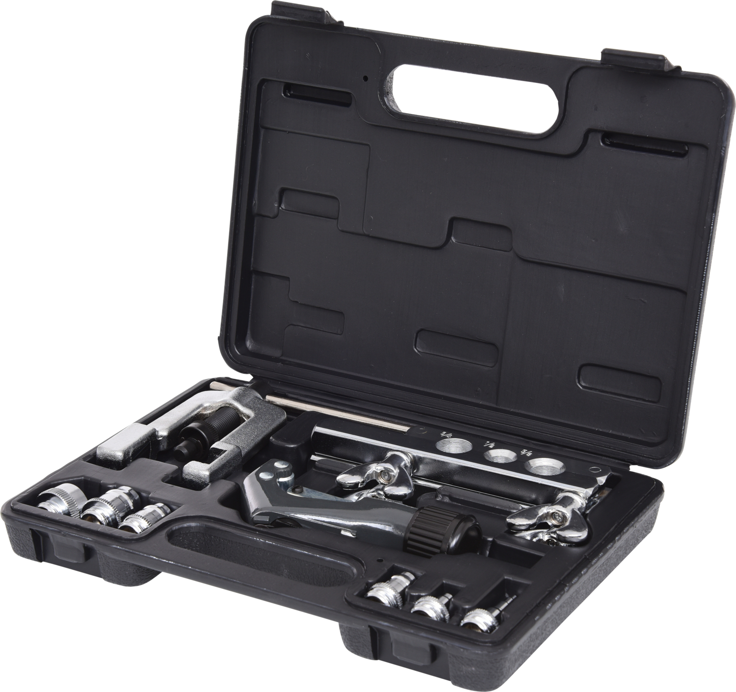KS Tools Klima-Kälte-Bördel- und Muffen-Satz 1/8"-3/4", 10-tlg