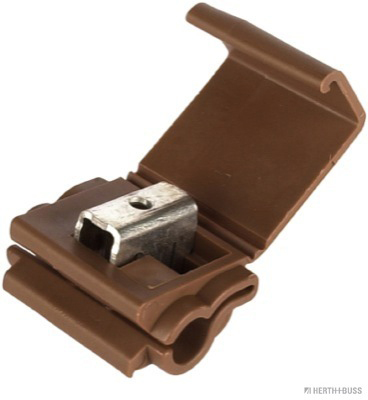 HERTH&BUSS Leitungsverbinder, 4 mm², Abzweigverbinder, braun