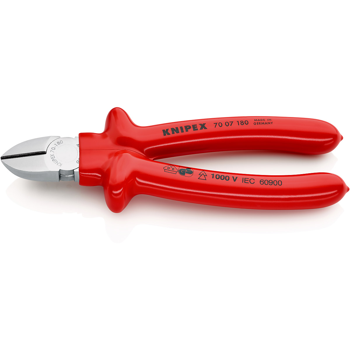 KNIPEX Seitenschneider tauchisoliert, VDE-geprüft