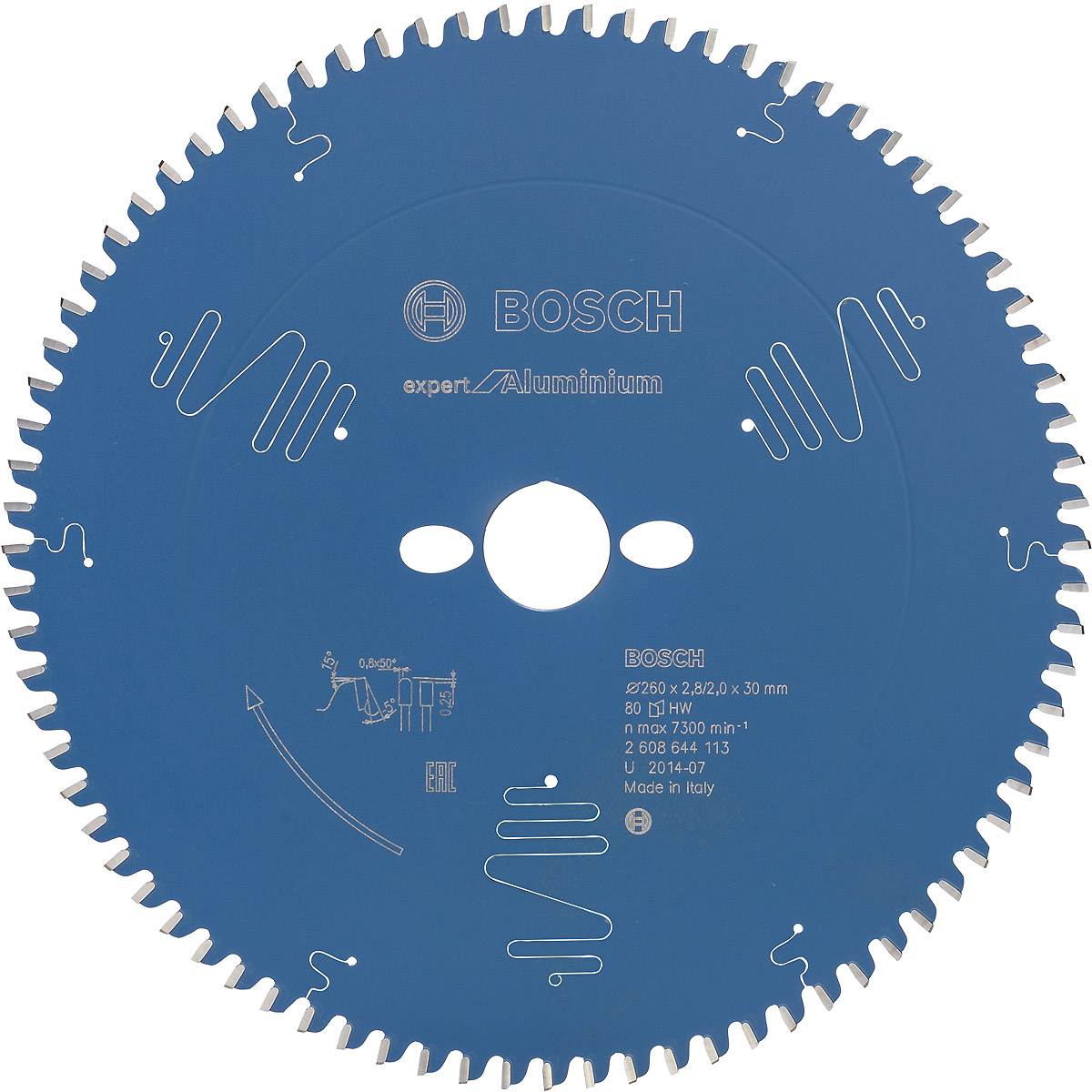 Bosch Kreissägeblatt Expert for Aluminium ø 260 mm