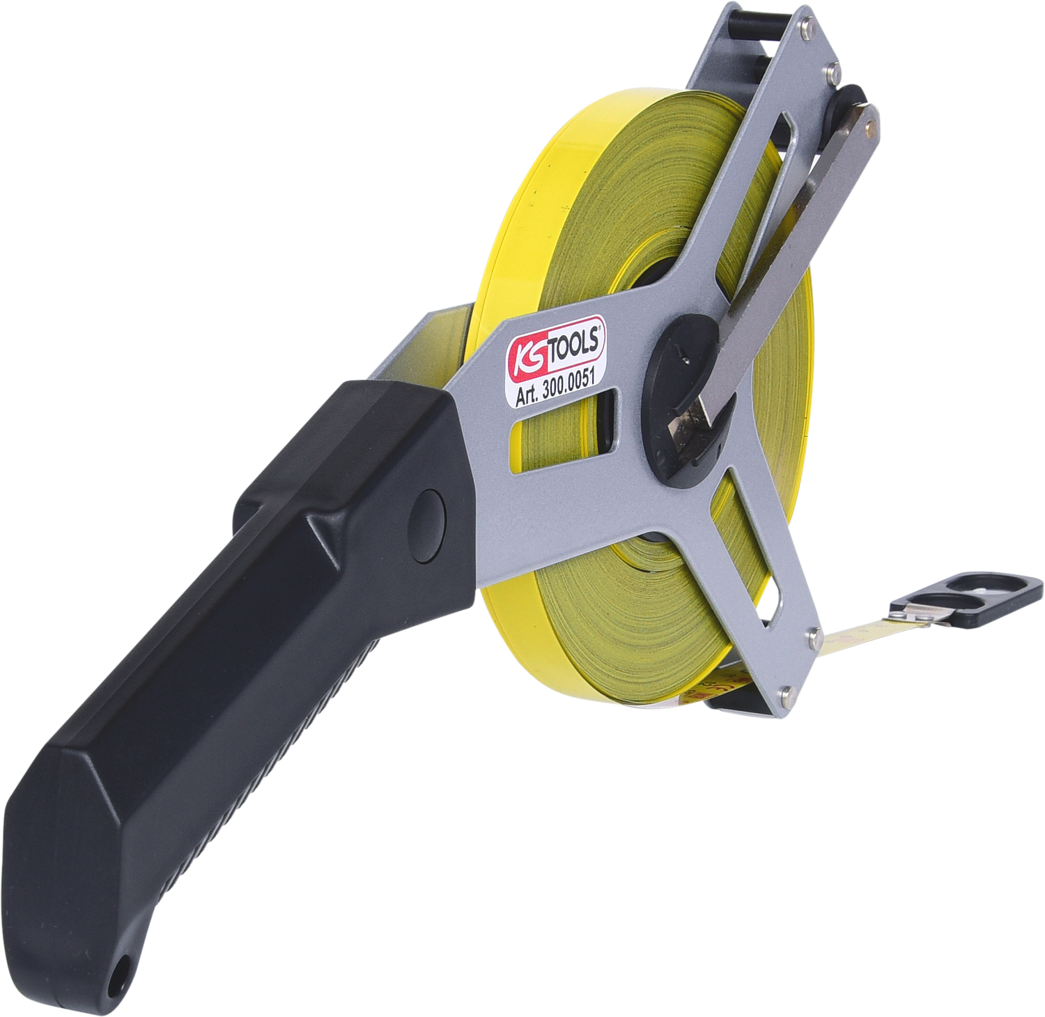 KS Tools Rahmenbandmaß mit gelbem Stahlband