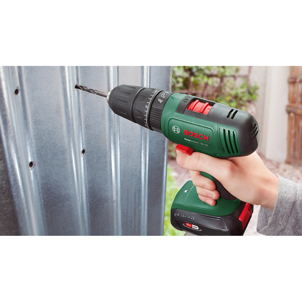 Bosch EasyImpact 18V-40 Akku-Schlagbohrschrauber mit Koffer
