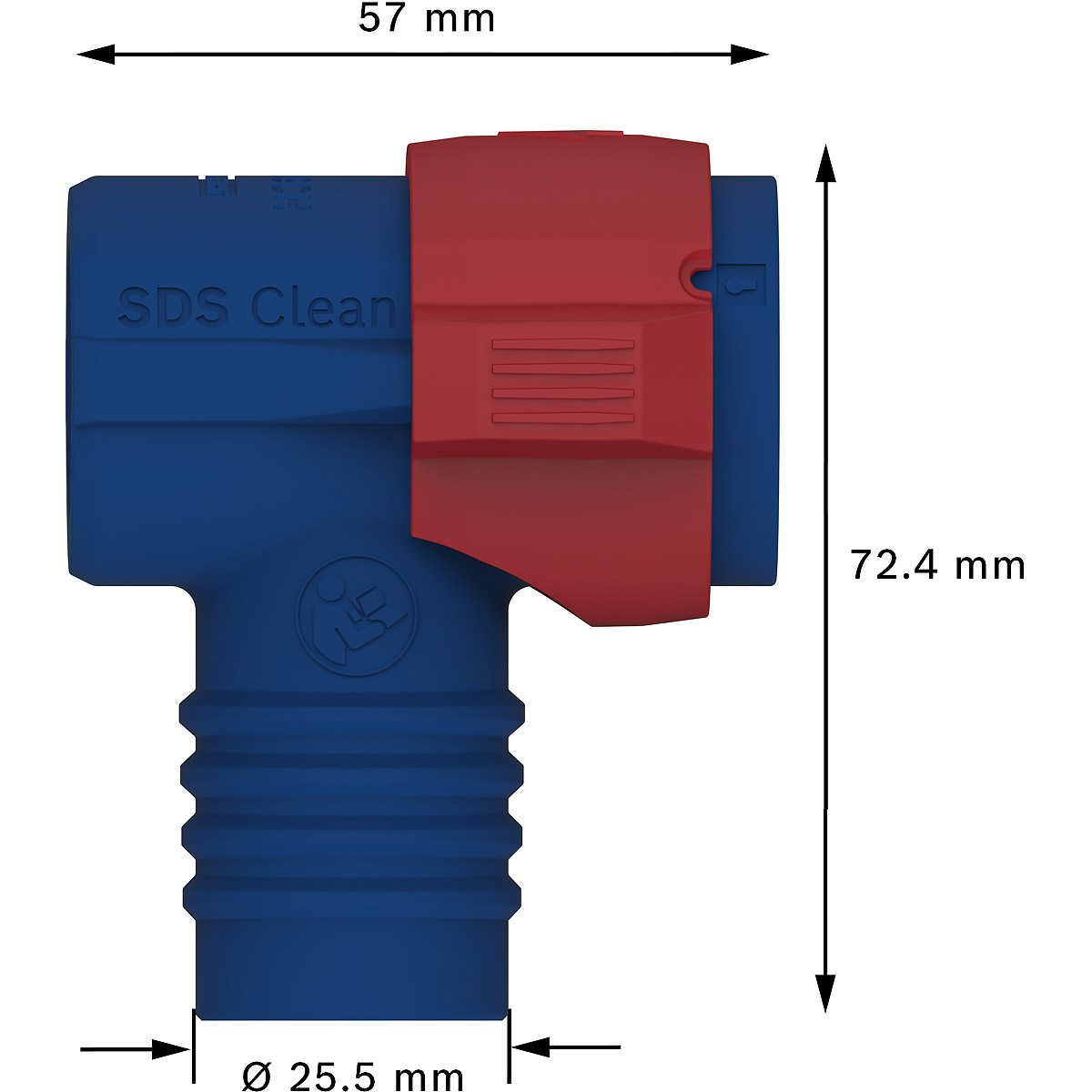 Bosch EXPERT Saugstutzen SDS plus Connector