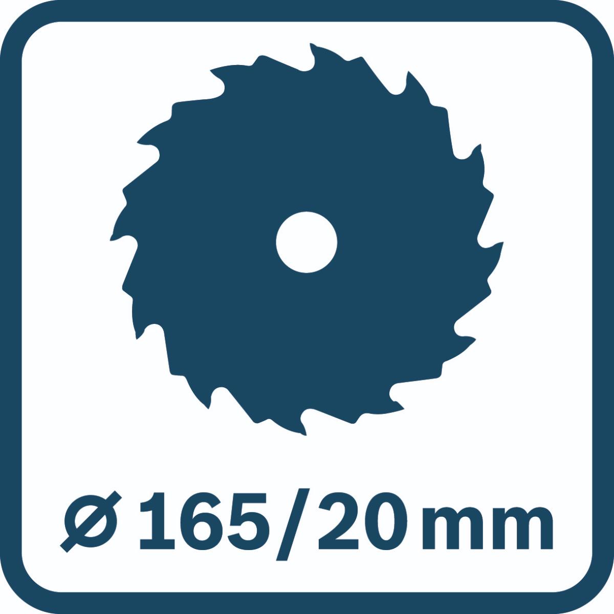Bosch Akku-Kreissäge GKS 18V-57-2 L