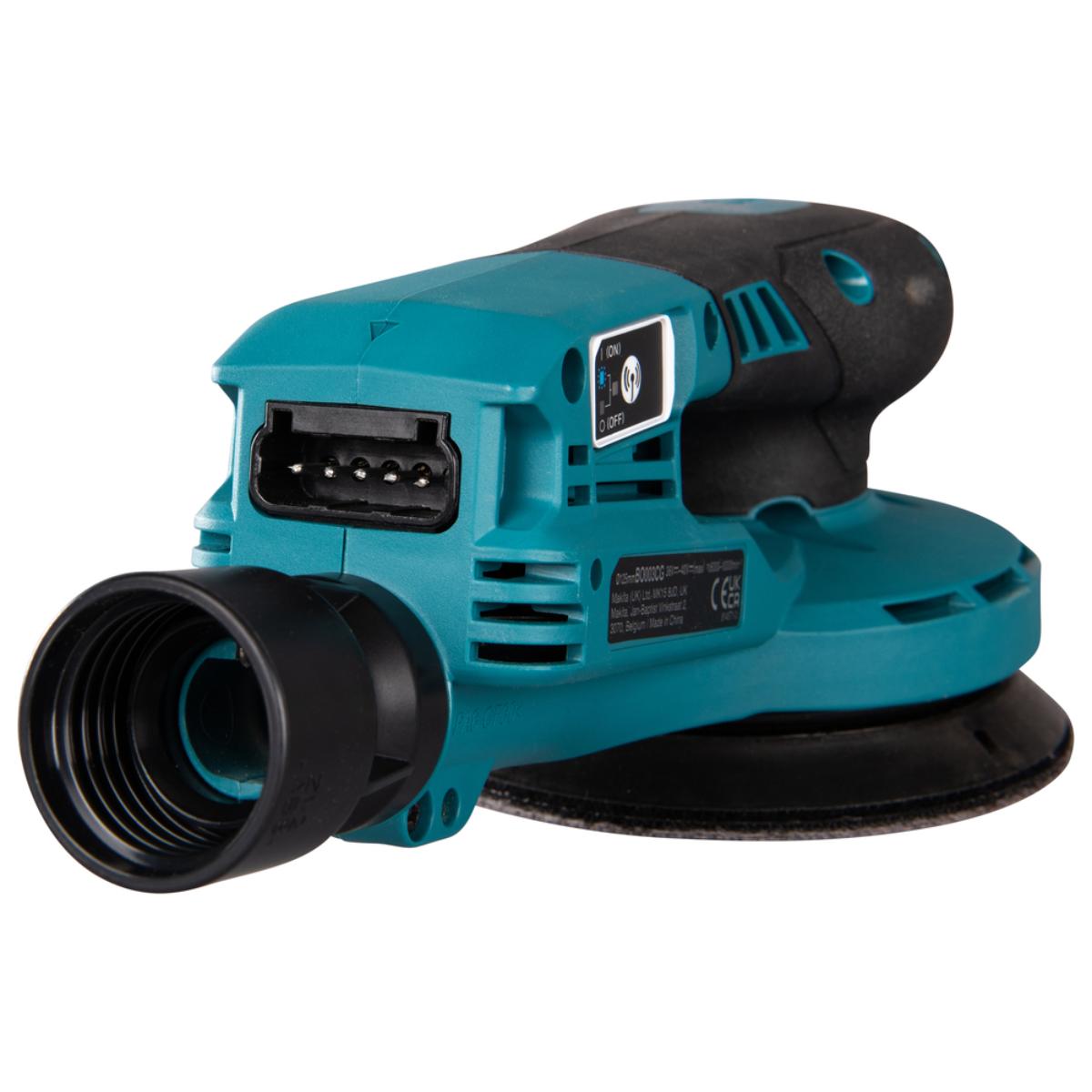 Makita Akku-Exzenterschleifer XGT - Connector - 125 mm Ø - 3,0 mm Hub - 1,6 m Kabel - BO003CGZ