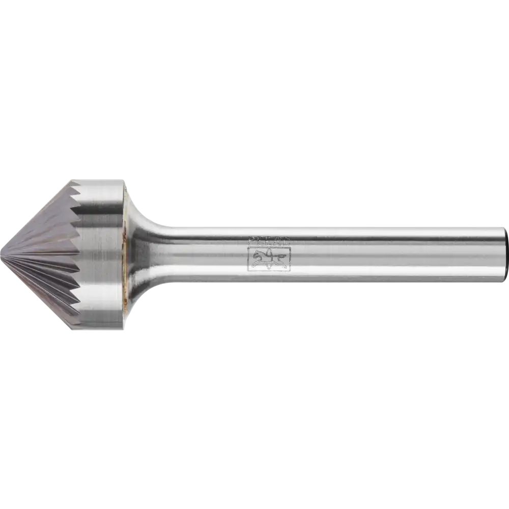 PFERD TOOLS Hartmetall Frässtift Kegelsenk KSK Z3 universal mittel