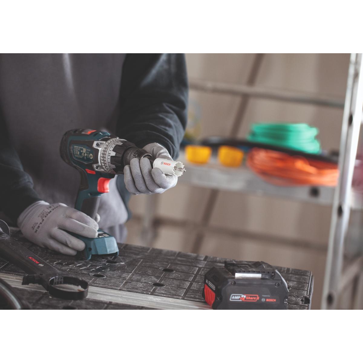 Bosch Multi Material Lochsäge mit Gewinde, 114 x 40 mm