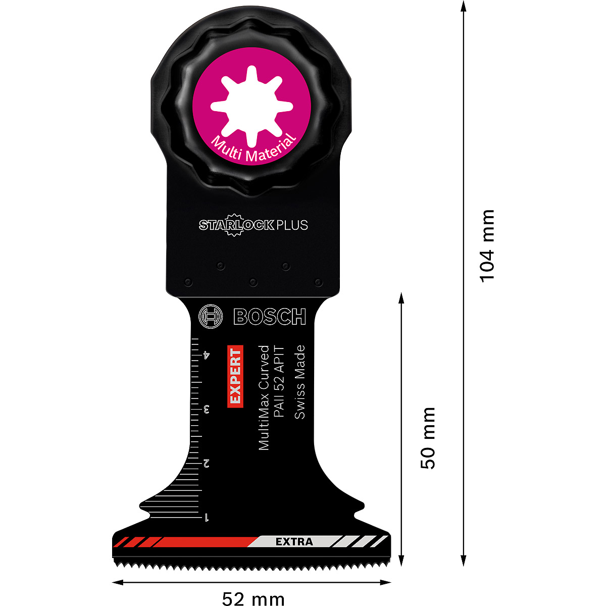 Bosch EXPERT Tauchsägeblatt MultiMat PAII52APIT 1St