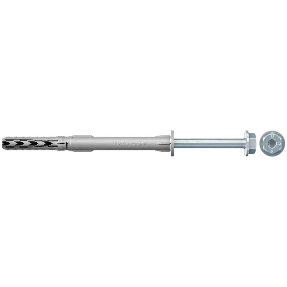 Fischer Langschaftdübel SXR 10x160 FUS mit Sechskantschraube und U-Scheibe