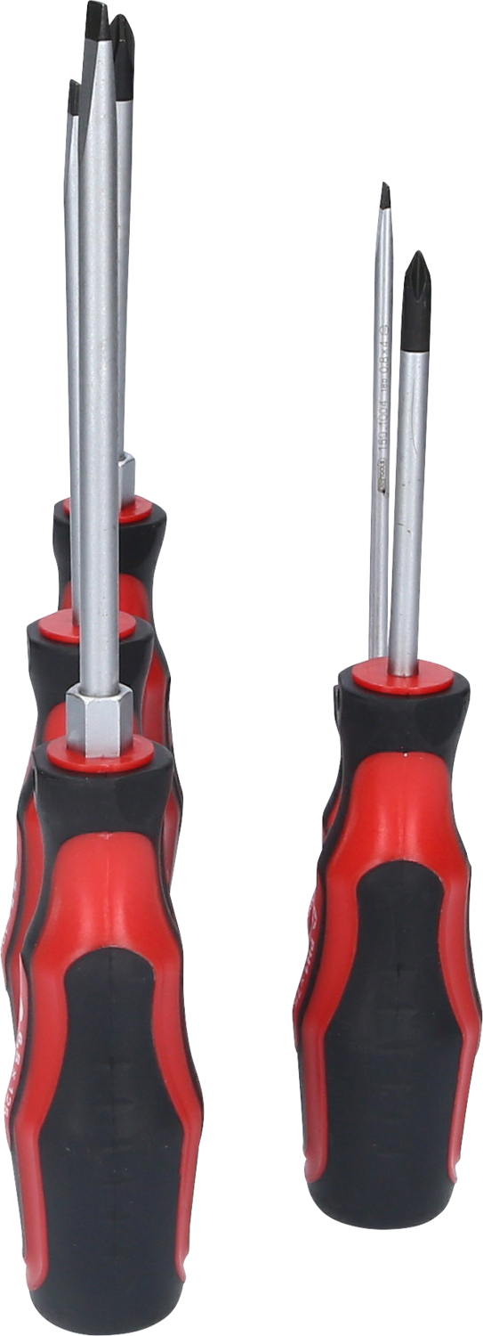 KS Tools ERGOTORQUEplus Schraubendreher-Satz, 5-tlg