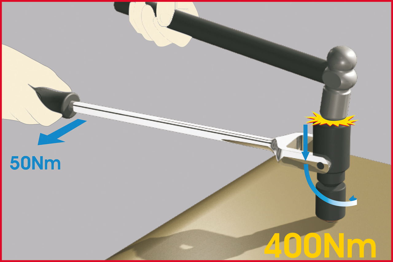 KS Tools 1/2" Hand-Schlagschrauber, 475mm