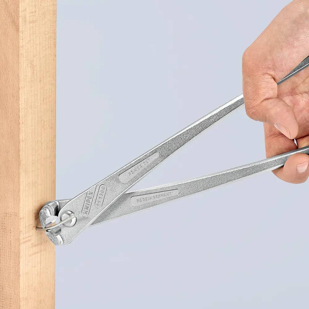 KNIPEX Kraft-Monierzange hochübersetzt glanzverzinkt 300 mm