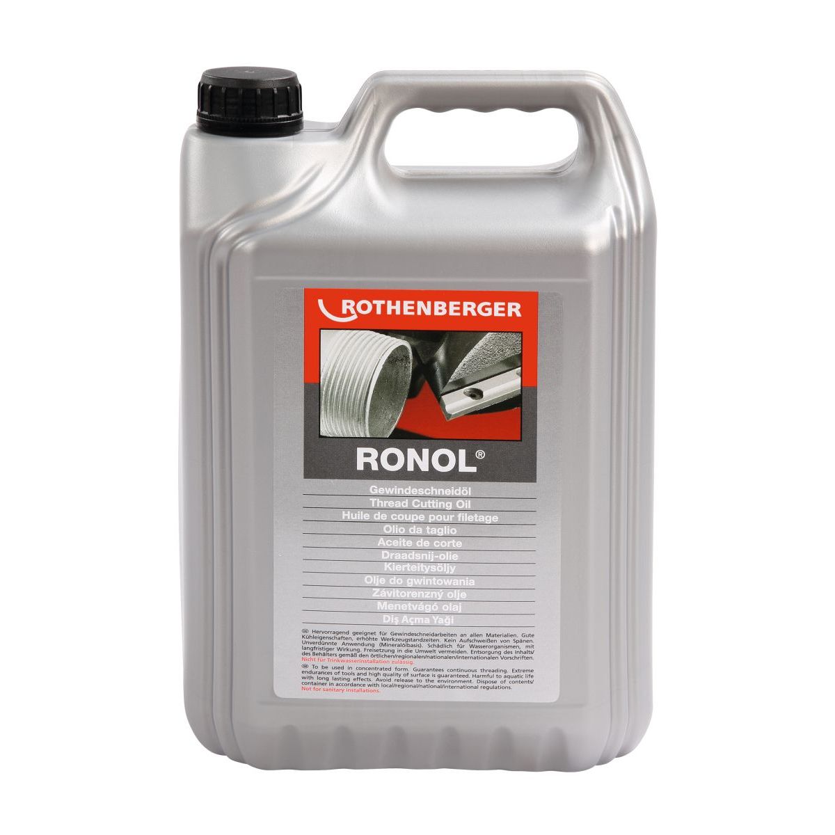 Rothenberger RONOL Gewindeschneidöl, Kanister, 5l, auf Mineralölbasis