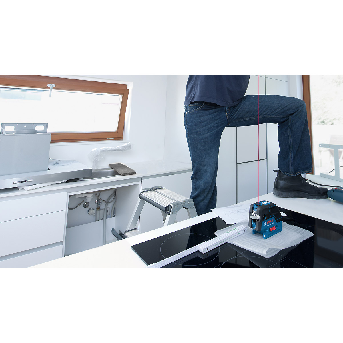 Bosch Kombilaser GCL 25, mit Schutztasche