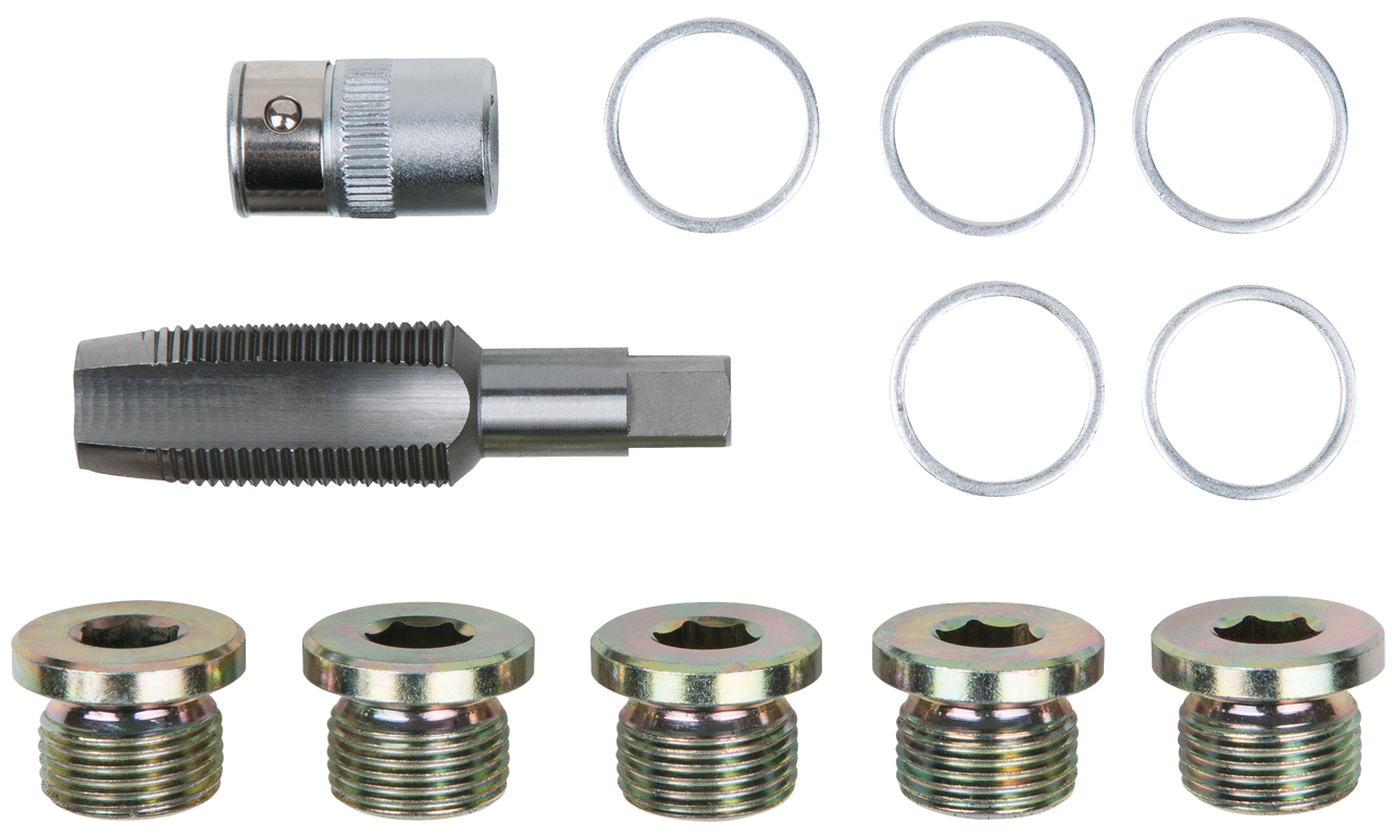 KS Tools Ölablassschrauben-Gewindereparatur-Satz, 12-tlg M20 x 1,5
