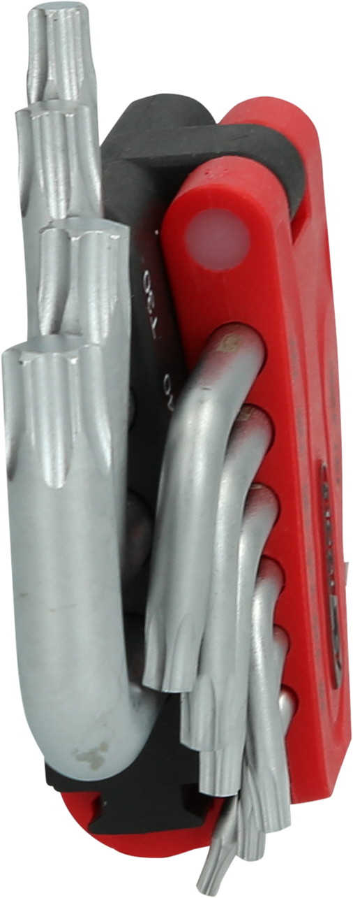 KS Tools Torx-Winkelstiftschlüssel-Satz, kurz, 10-tlg
