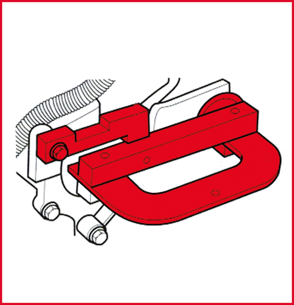 KS Tools Motoreinstell-Werkzeug-Satz für Renault, 18-tlg