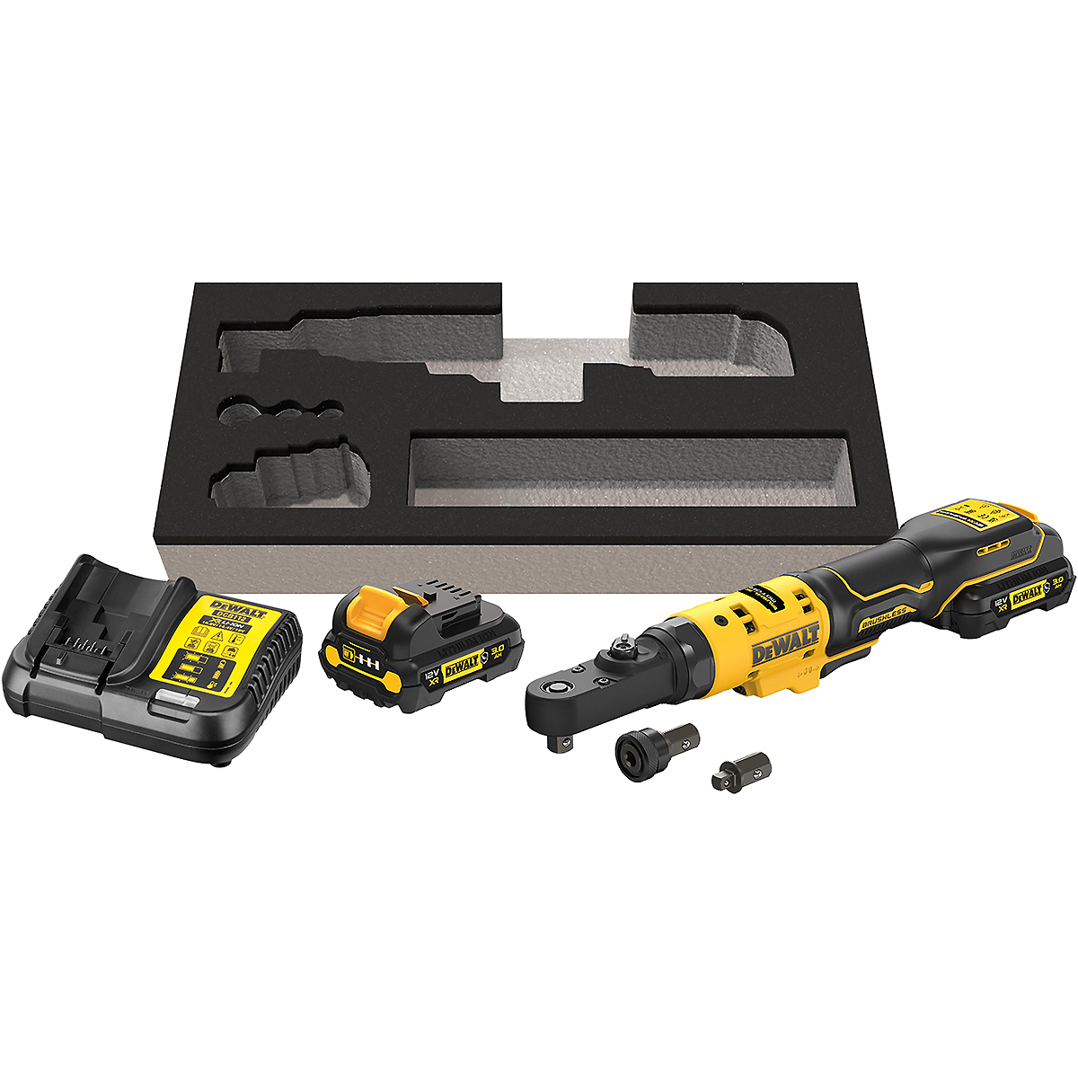DEWALT Akku-Ratsche 1/4 - 3/8 Zoll 12V + 1 Akku + Schnellladegerät