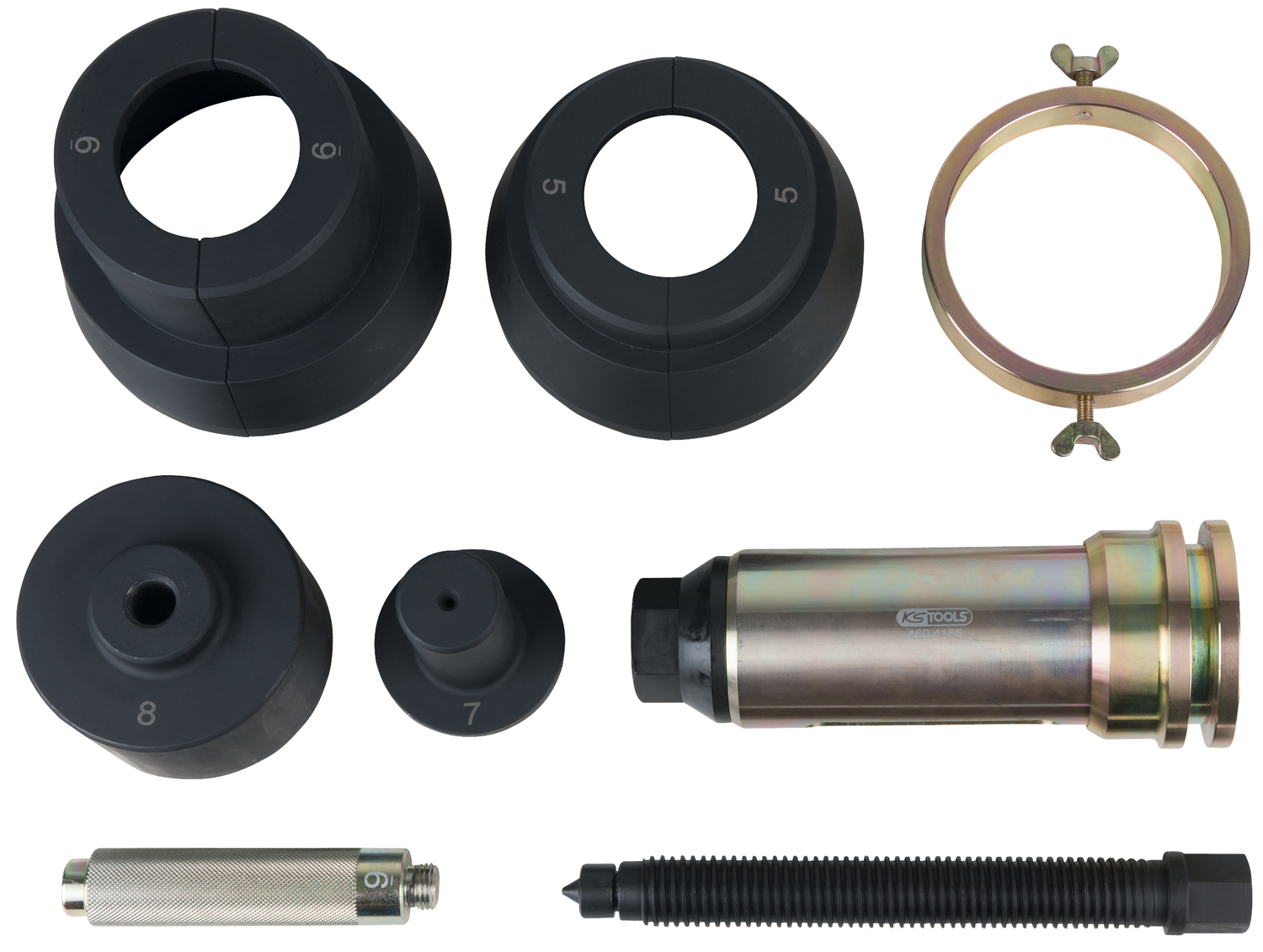 KS Tools Differential-Hauptwellenlager-Abzieher-Satz für DAF, 8-tlg