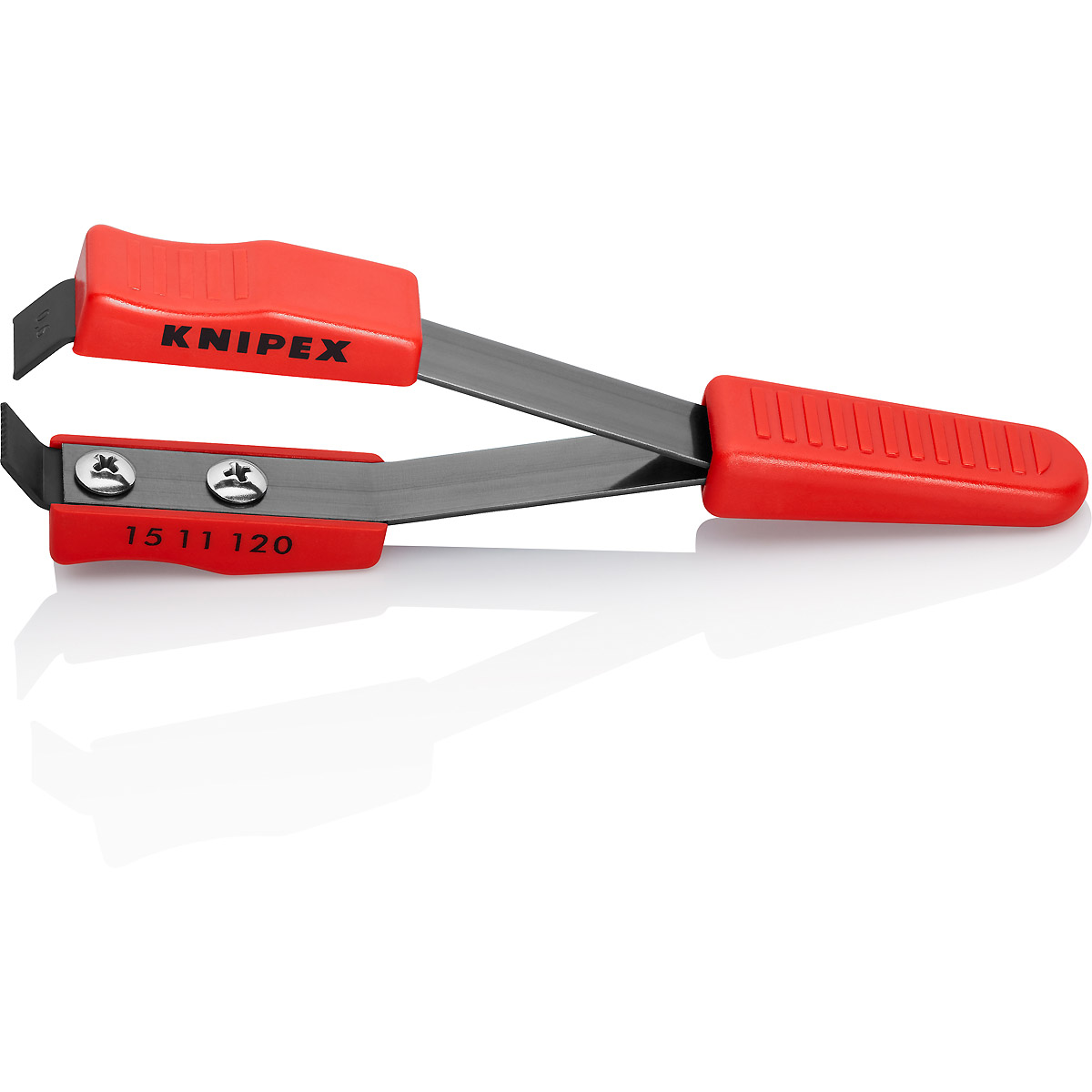 KNIPEX Lackabzieh-Pinzette 125 mm Geriffelt