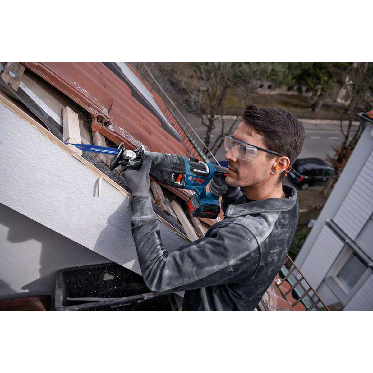 Bosch Akku-Säbelsäge BITURBO GSA 18V-28 mit Säbelsägeblatt Solo