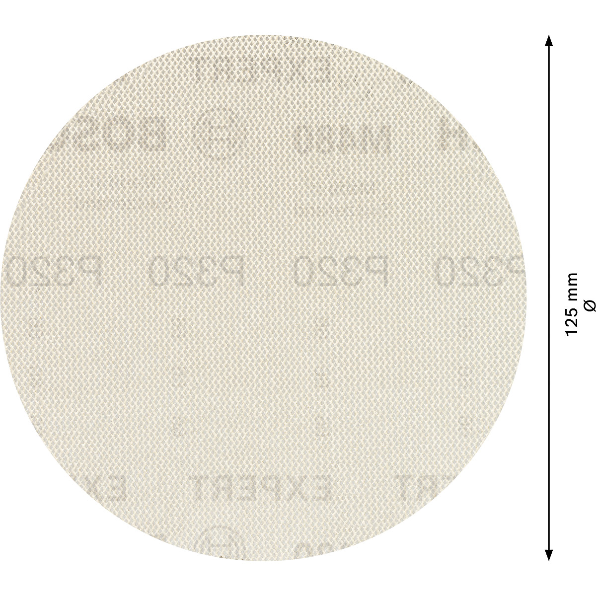 Bosch EXPERT M480 Schleifnetz für Exzenterschleifer ø 125mm