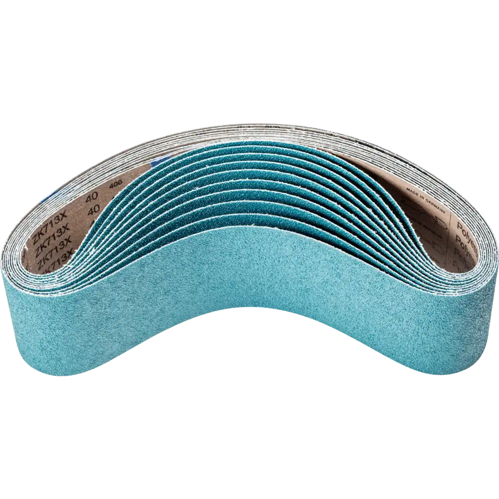 PFERD TOOLS Zirkon Schleifband BA Z für hohen Abtrag mit Bandschleifer Langband